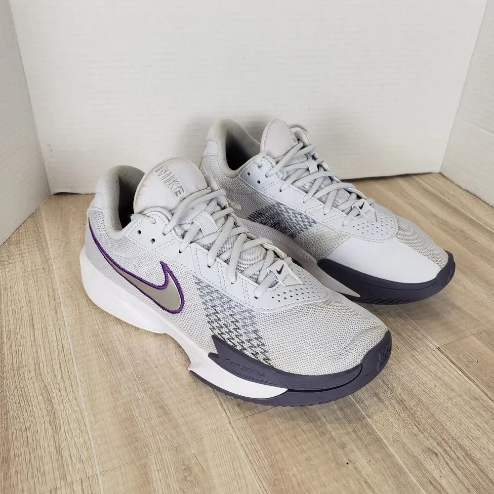Nike Air Zoom G.T. Cut Academy Basketball Shoes Men’s 9.5 Low Top Gray